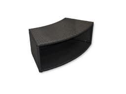 Accessoires Spa Habillage spa rond en rotin brun 200 cm Bestway 3