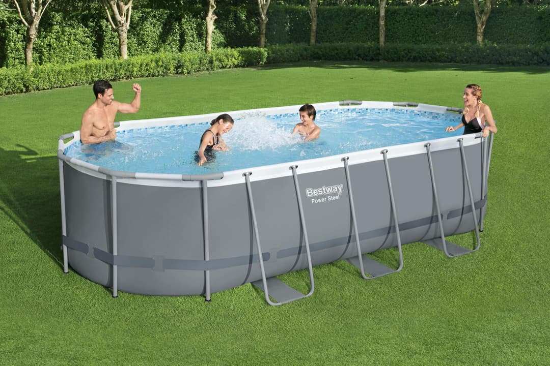 Piscine hors sol Piscine hors-sol sans accessoire Power steel ovale 549x274x122cm Bestway 2