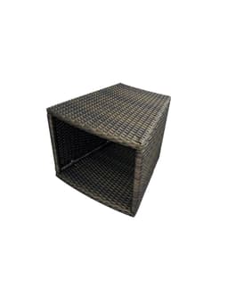 Accessoires Spa Habillage spa rond en rotin brun 180cm Bestway 5