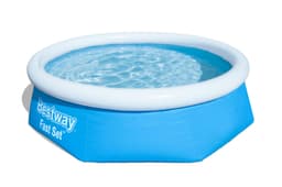 Piscine hors sol Piscine autoportante Fast Set ronde 244 x 66 cm Bestway 1