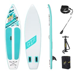 Bateaux, paddle et kayak Paddle SUP gonflable Hydro-Force™ Aqua Glider, 320 x 79 x 12 cm avec pagaie, leash, pompe et sac à dos de transport Bestway 9