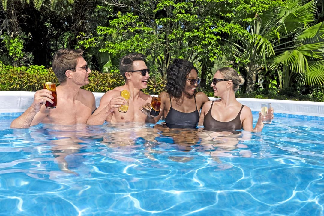 Piscine hors sol Piscine hors-sol sans accessoire Power steel rectangle 549x274x122cm Bestway 4