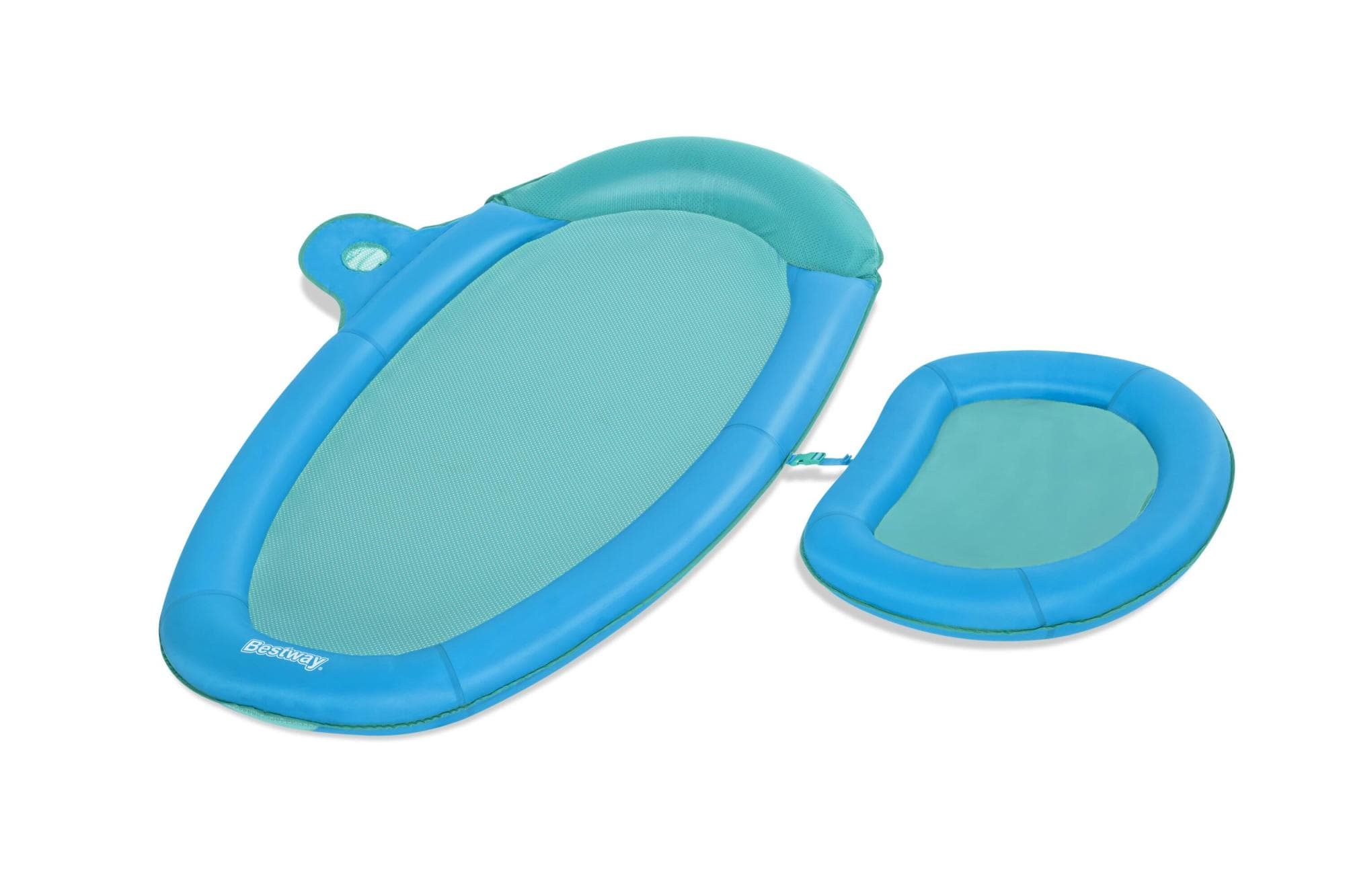 Jeux d'extérieur et trampoline Matelas Flex'N'Fold™ 171 x 94 x 16 cm, 1 adulte + 1 animal, 130 + 10 kg, porte gobelet, coussin intégré, fond maille Bestway 1