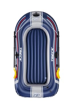 Bateaux, paddle et kayak Bateau gonflable Hydro-Force™ Treck X1 228 x 121 x 32 cm avec 2 rames et un gonfleur à pied Bestway 7