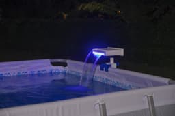 Accessoires Piscine Fontaine cascade lumineuse pour piscine hors sol Bestway 6