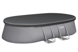 Piscine hors sol Piscine autoportante ovale Fast Set 488 x 305 x 107 cm avec filtration Bestway 5