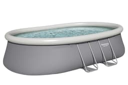 Piscine hors sol Piscine autoportante ovale Fast Set 549 x 366 x 122 cm avec filtration Bestway 5