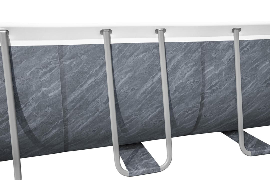Piscine hors sol Piscine hors sol sans accessoire Power Steel rectangle 488x244x122cm Bestway 4