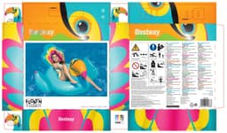 Jeux d'extérieur et trampoline Bouée XXL chevauchable Toucan 207 x 150 cm Bestway 8