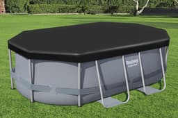 Accessoires Piscine Bâche 4 saisons ovale 305x184cm pour piscine Power Steel 305x200cm Bestway 4