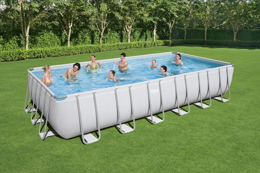 Piscine hors sol Piscine hors sol sans accessoires Power Steel rectangle 732x366x132cm Bestway 2