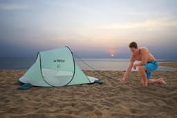 Camping et tente Tente de plage pop-up Quick 2 places 200 x 120 x 90 cm Bestway 9
