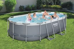 Piscine hors sol Piscine hors-sol sans accessoire Power steel ovale 427x250x100cm Bestway 2