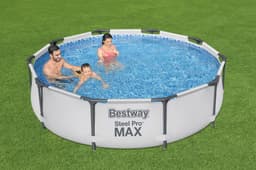 Piscine hors sol Piscine hors sol ronde Steel Pro Max 305 x 76 cm Bestway 2