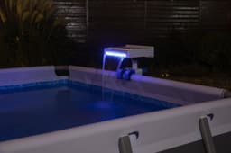 Accessoires Piscine Fontaine cascade lumineuse pour piscine hors sol Bestway 3