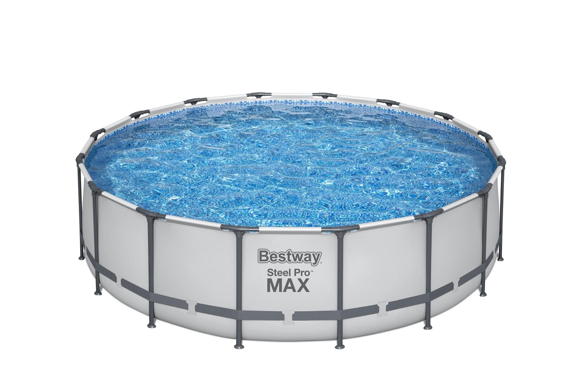 Piscine hors sol Piscine hors-sol sans accessoire steel Pro max ronde 488x488x122cm Bestway 1