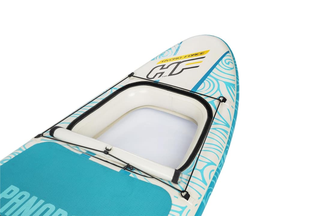Bateaux, paddle et kayak Paddle gonflable Panorama Hydro-force 340 x 89 x 15 cm avec hublot Bestway 5