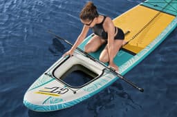 Bateaux, paddle et kayak Paddle gonflable Panorama Hydro-force 340 x 89 x 15 cm avec hublot Bestway 6