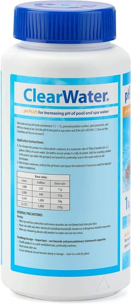 Accessoires Piscine ClearWater 1kg pH Plus Bestway 3