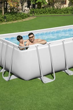 Piscine hors sol Piscine hors sol sans accessoires Power Steel rectangle 732x366x132cm Bestway 3