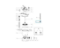 Pièces Détachées Collier de serrage pour filtres à sable et filtres à cartouche Bestway® ø 32 mm - 4 pièces Bestway 3