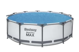 Accessoires Piscine Bâche à bulles ronde Ø 356cm piscine hors sol ronde Ø 366cm ou 396cm Bestway 1