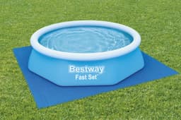 Accessoires Piscine Tapis de sol carré 274 x 274 cm pour piscine hors sol 244 x 244 cm Bestway 2
