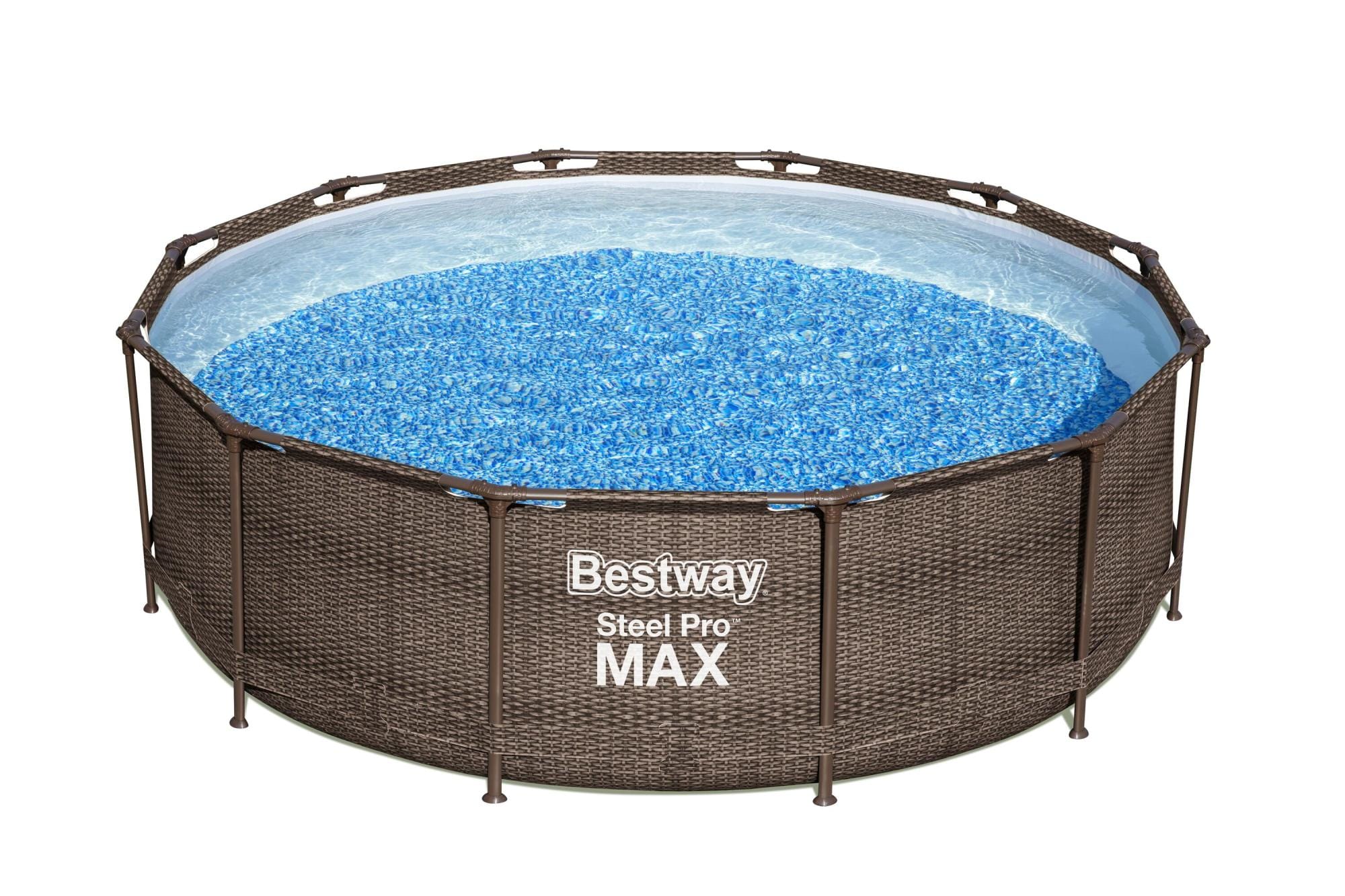 Piscine hors sol Piscine hors sol ronde 366x366x100cm Steel Pro Max sans accessoires Bestway 1