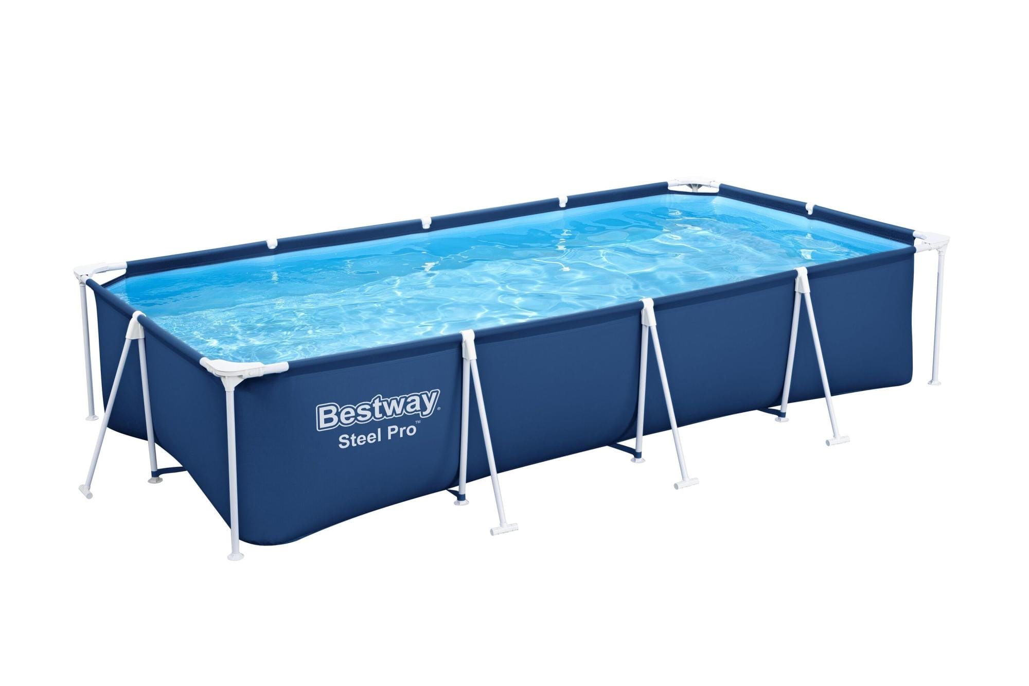Piscine hors sol Piscine hors sol rectangle Steel Pro 400 x 211 x 81 cm Bestway 1