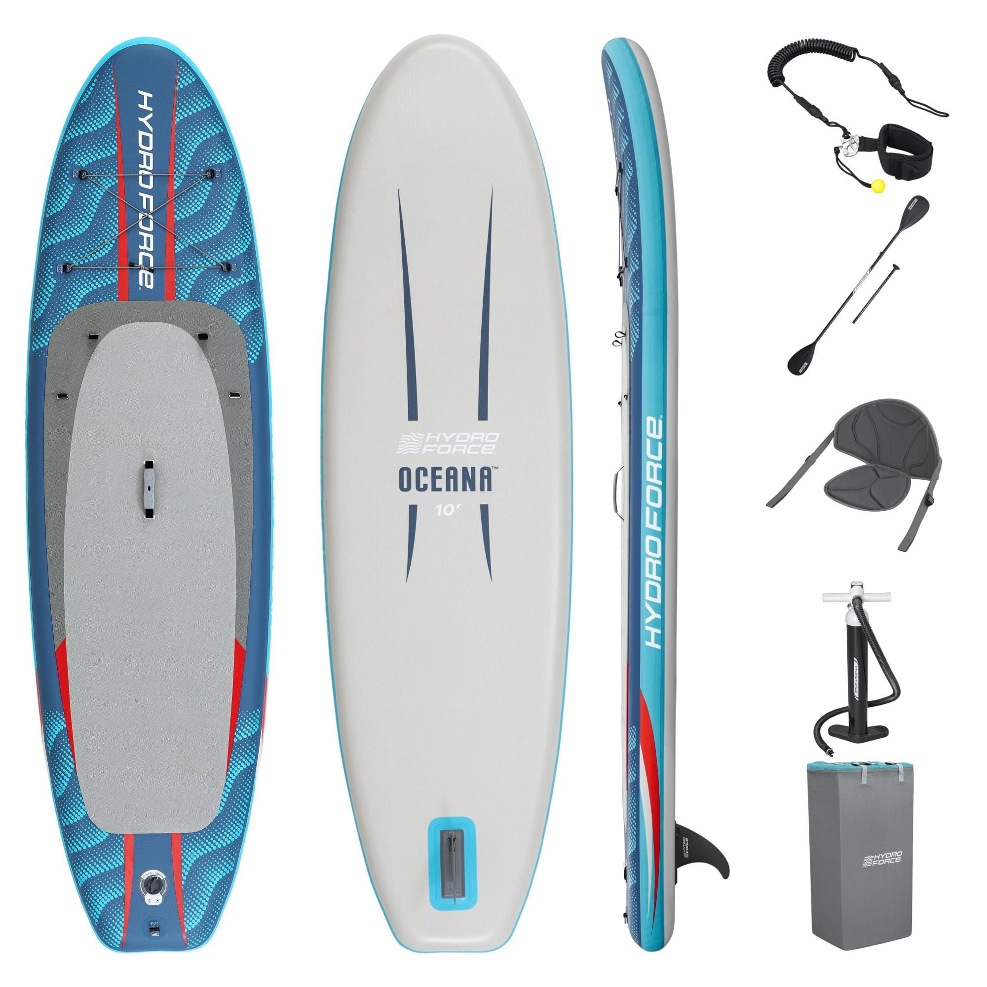 Bateaux, paddle et kayak Paddle gonflable convertible kayak  2-en-1 Oceana 305 cm Bestway 1