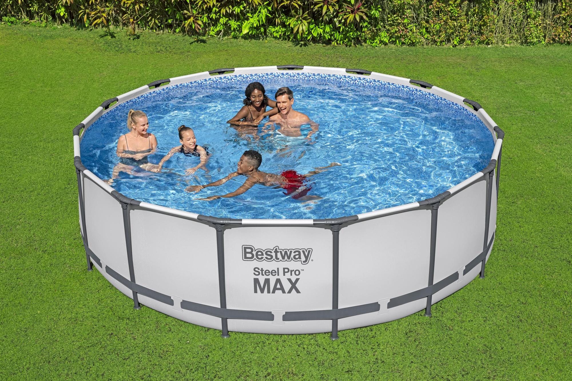Piscine hors sol Piscine hors-sol sans accessoire steel Pro max ronde 457x457x122cm Bestway 1