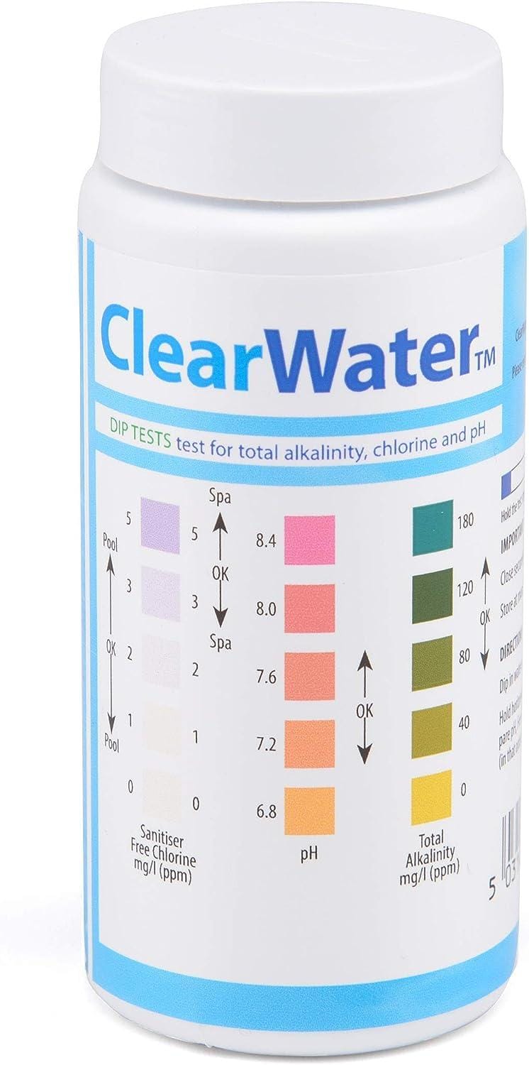 Accessoires Piscine Bandelettes de Test Clearwater x25 Bestway 1