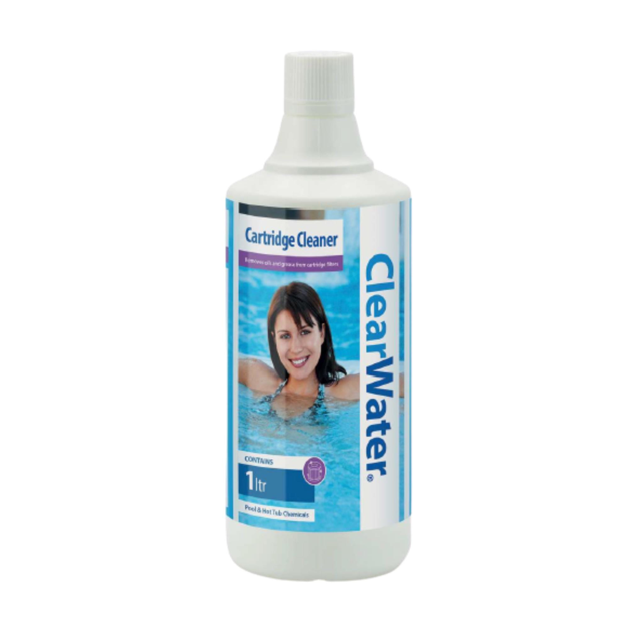 Accessoires Piscine Clearwater Nettoyant de Cartouche 1 Litre Bestway 1