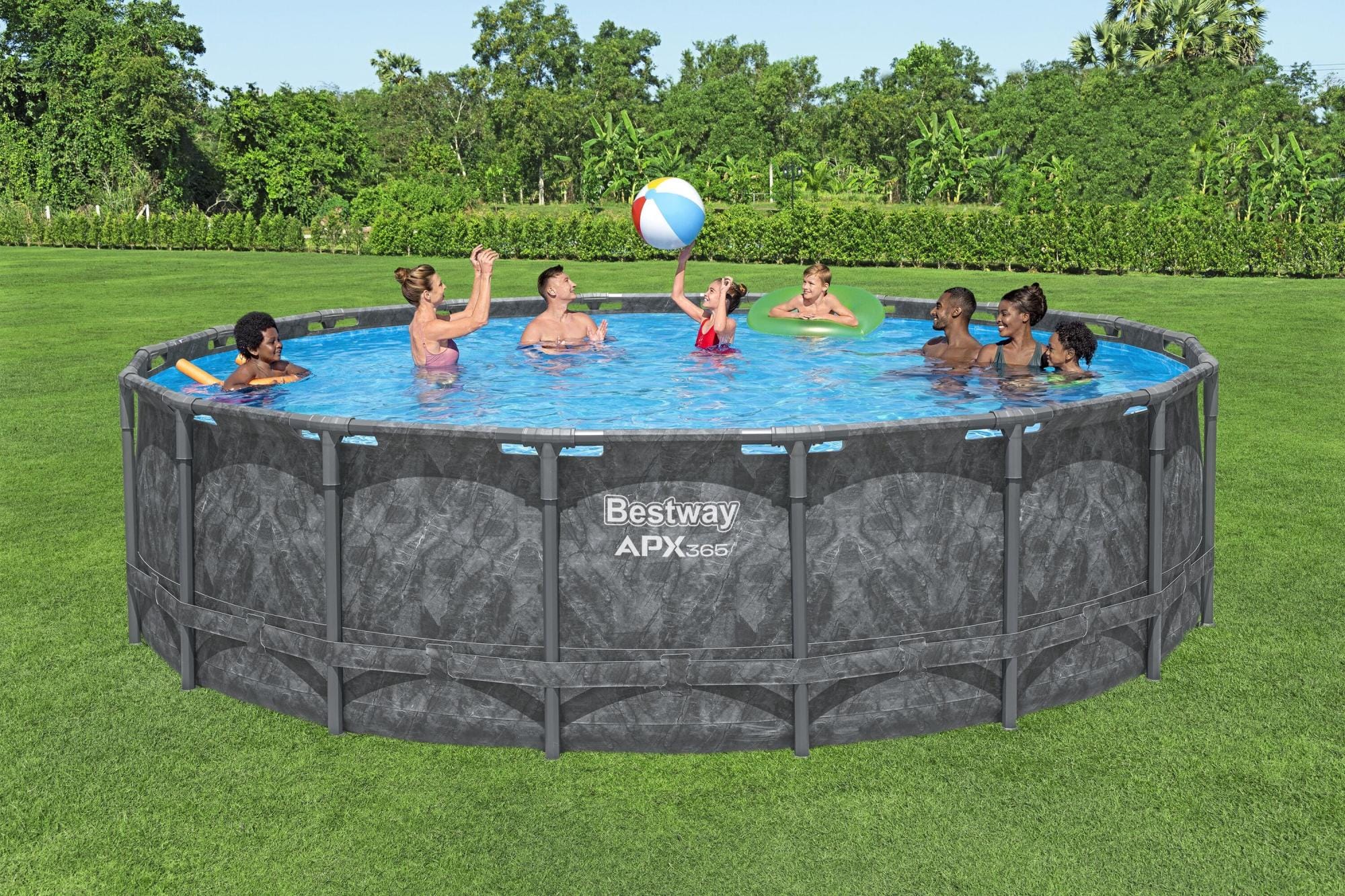 Piscine hors sol Piscine hors sol ronde 549 x 132 cm APX 365 Bestway 1