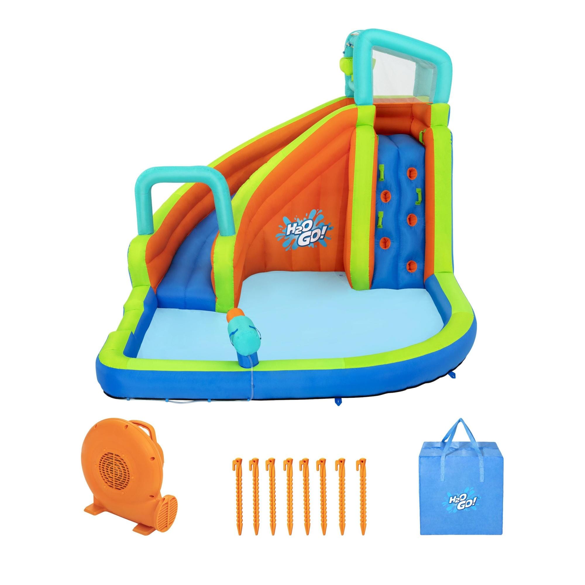 Jeux d'extérieur et trampoline Parc aquatique gonflable Turbo Splash 270 cm H2OGO! Bestway 1