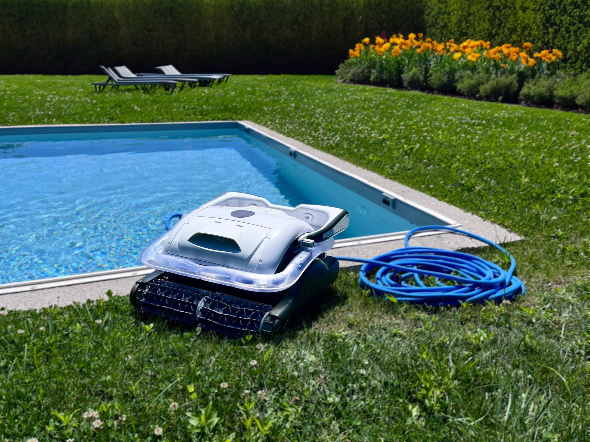 Robot piscine Robot de piscine électrique Raptor Bestway 1
