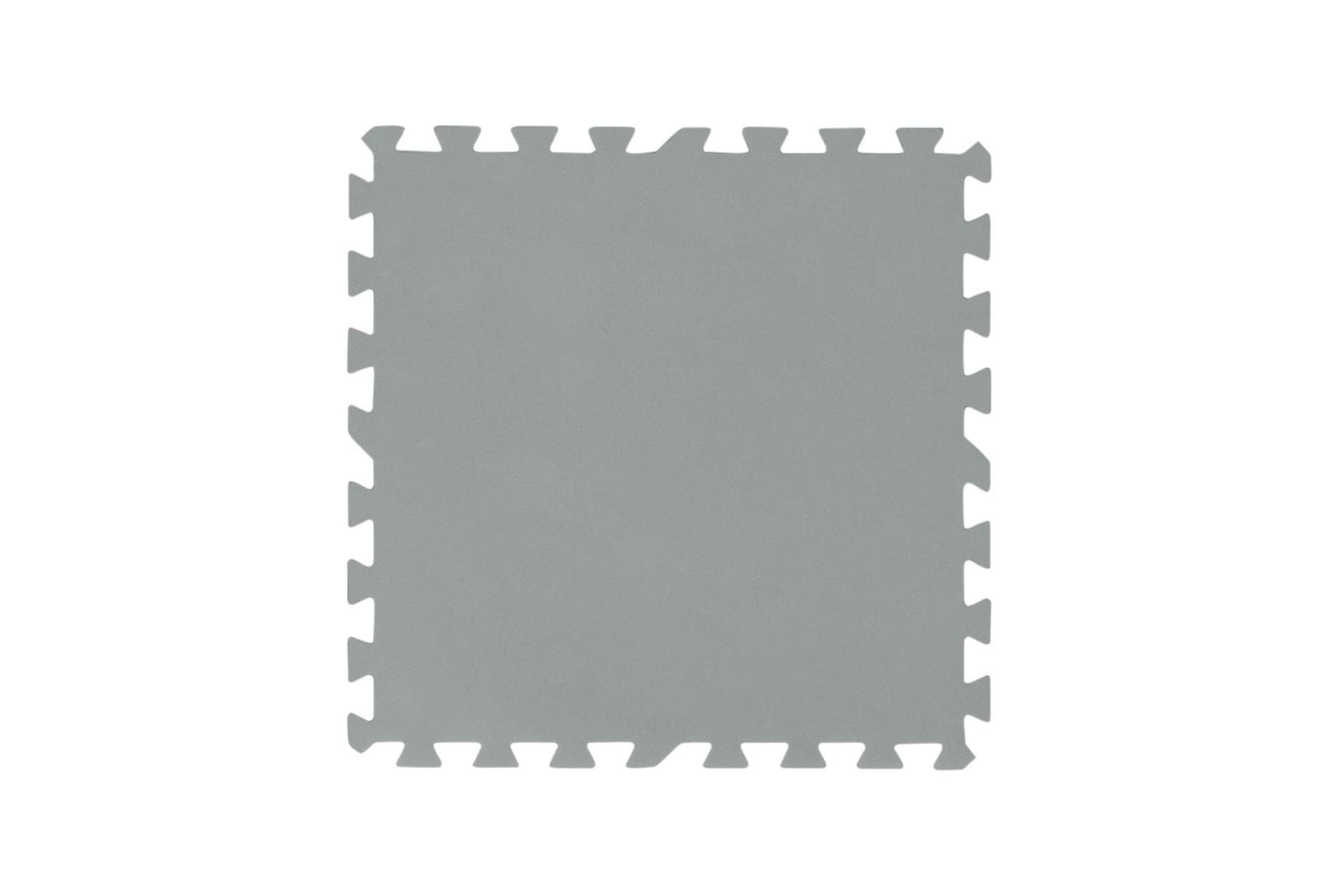 Accessoires Piscine Tapis de sol pour piscine 9 pièces de 50 x 50 cm gris Bestway 1