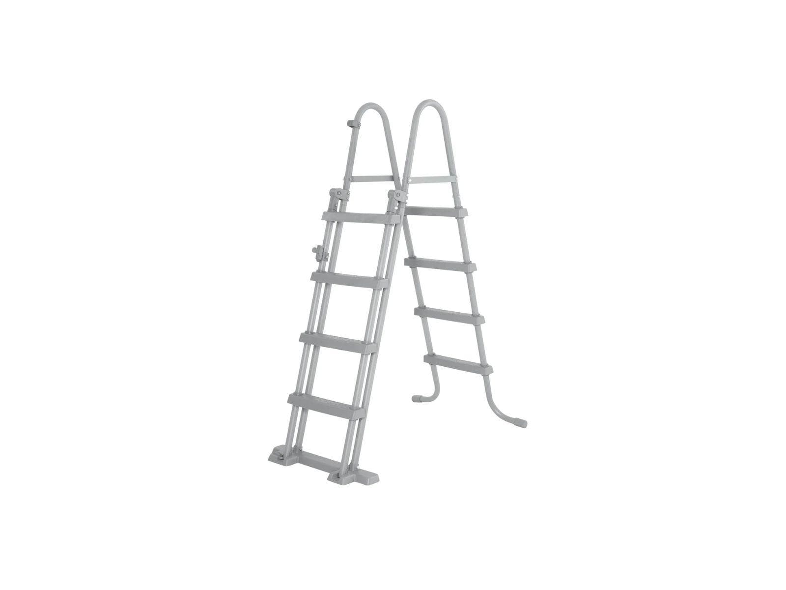 Accessoires Piscine Echelle pour piscine hors sol jusqu'à hauteur 122 cm - 2 x 4 marches Bestway 1