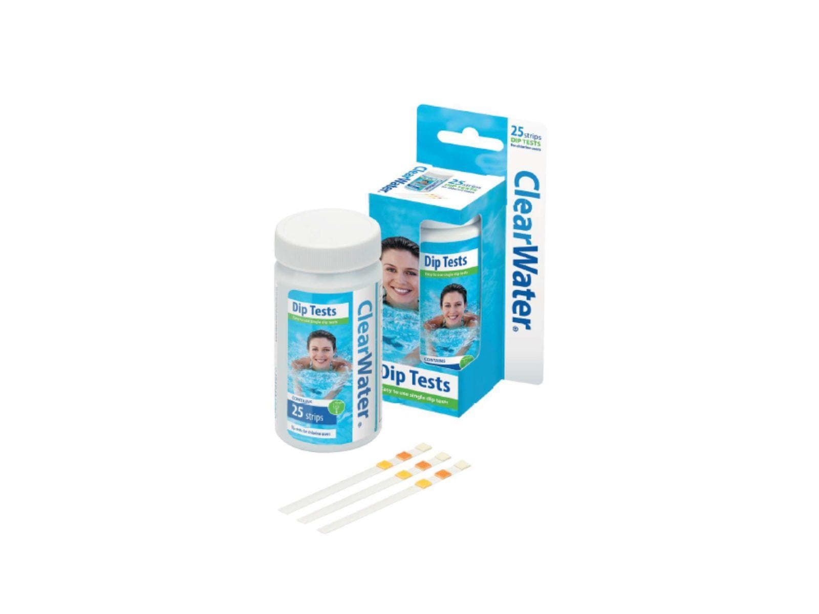 Accessoires Piscine Bandelettes de Test Clearwater x25 Bestway 1